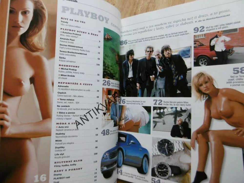 PLAYBOY, 7/2003, ROLLING STONES, KATEŘINA PRŮŠOVÁ