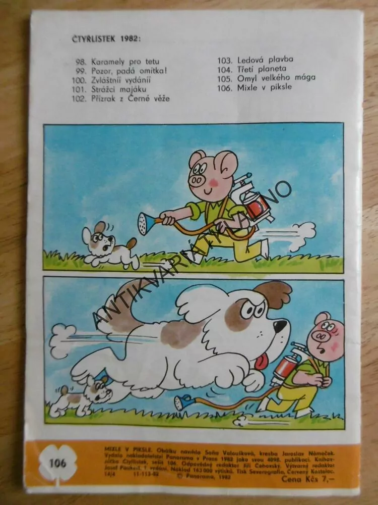 ČTYŘLÍSTEK 106 - MIXLE V PIKSLE