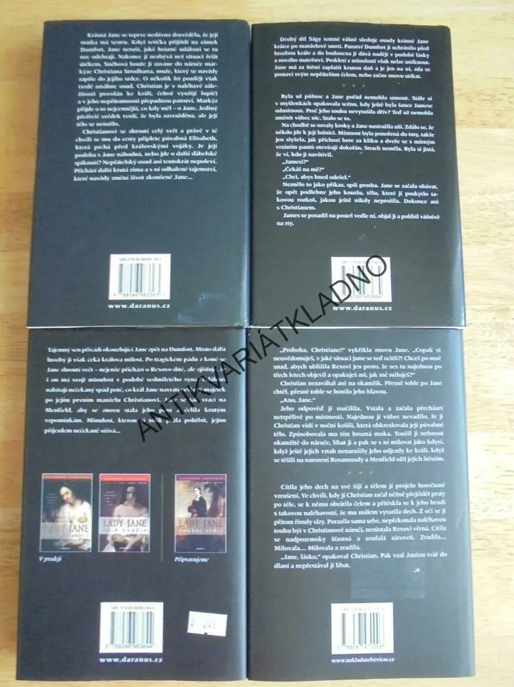 LADY JANE, 1-4, SÁGY TEMNÉ VÁŠNĚ, ALEXANDER STAINFORTH