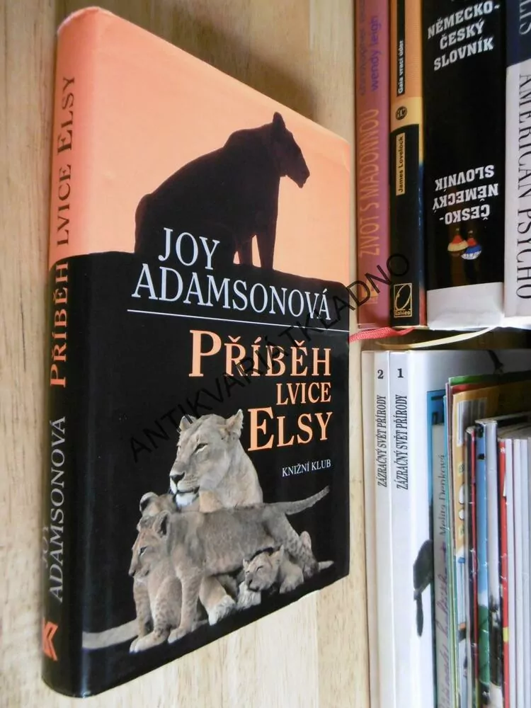 PŘÍBĚH LVICE ELSY, JOY ADAMSONOVÁ, **an