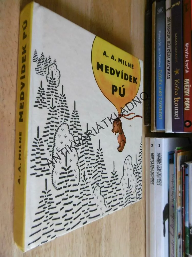 MEDVÍDEK PÚ, A.A.MILNE, JAROMÍR ZÁPAL, 1972