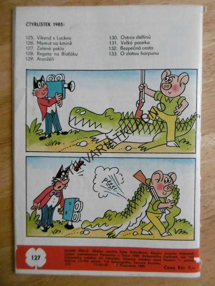 ČTYŘLÍSTEK 127 - ZELENÉ PEKLO