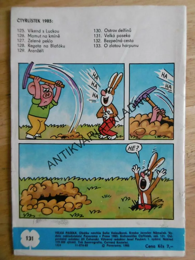 ČTYŘLÍSTEK 131 - VELKÁ PASEKA