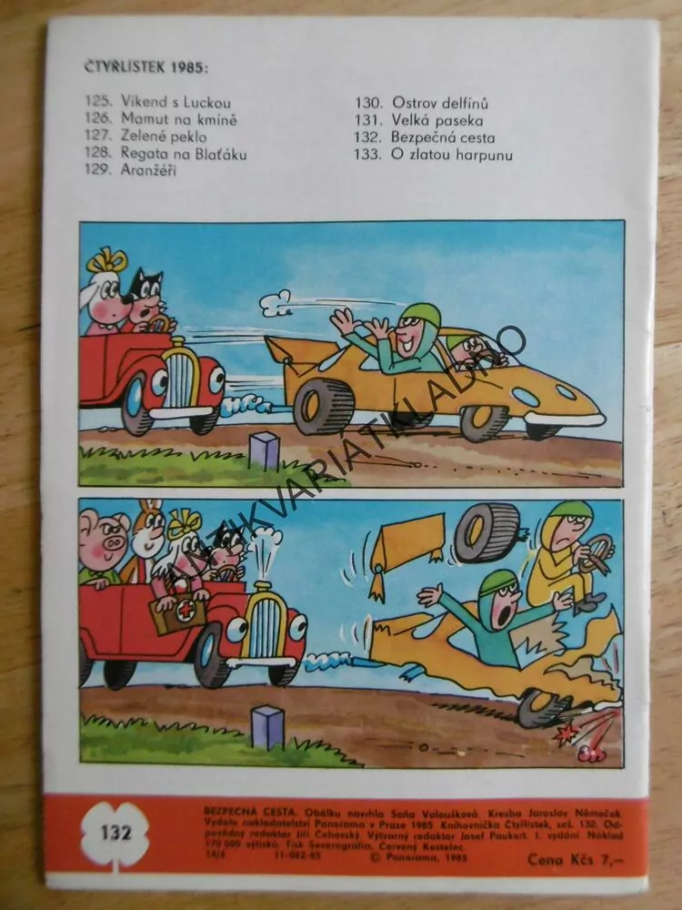 ČTYŘLÍSTEK 132 - BEZPEČNÁ CESTA