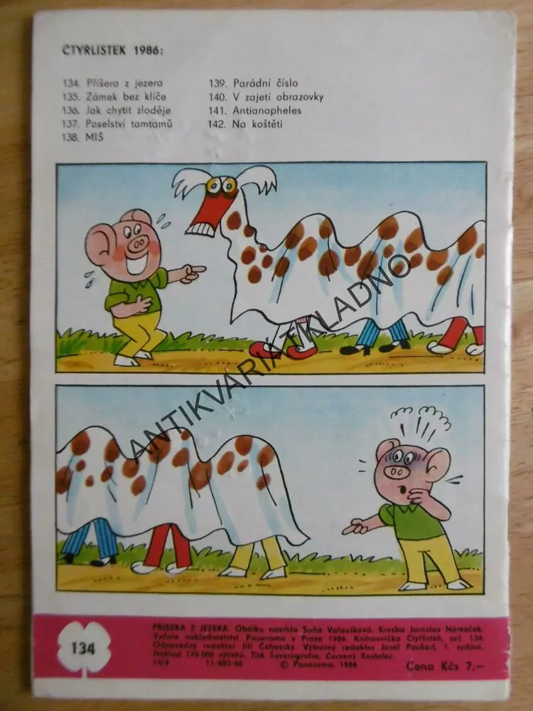 ČTYŘLÍSTEK 134 - PŘÍŠERA Z JEZERA