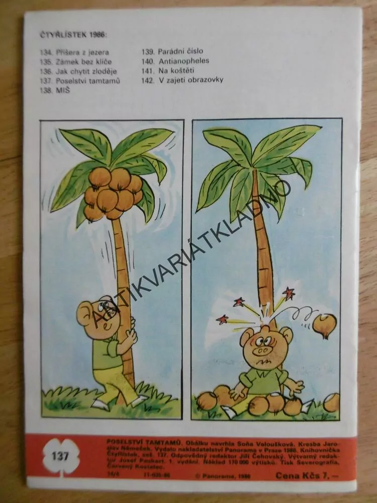 ČTYŘLÍSTEK 137 - POSELSTVÍ TAMTAMŮ