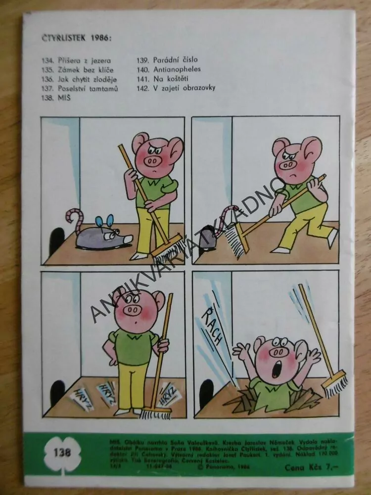 ČTYŘLÍSTEK 138 - MIŠ