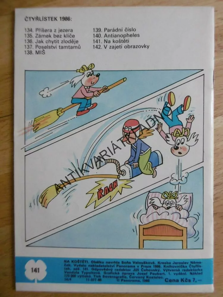 ČTYŘLÍSTEK 141 - NA KOŠTĚTI