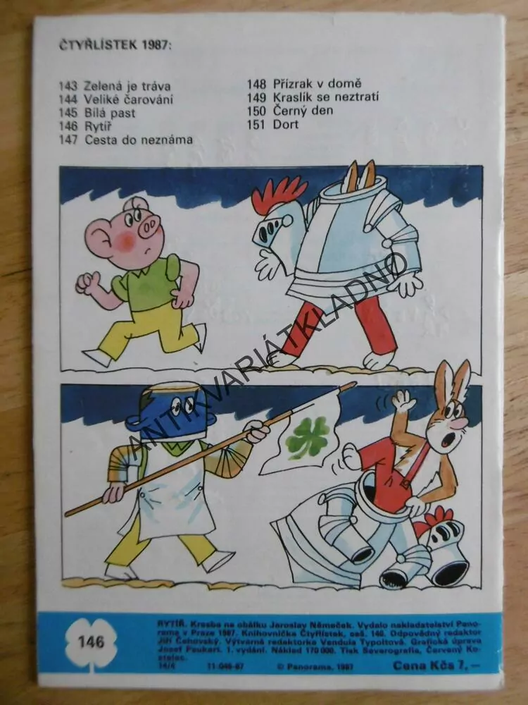 ČTYŘLÍSTEK 146 - RYTÍŘ