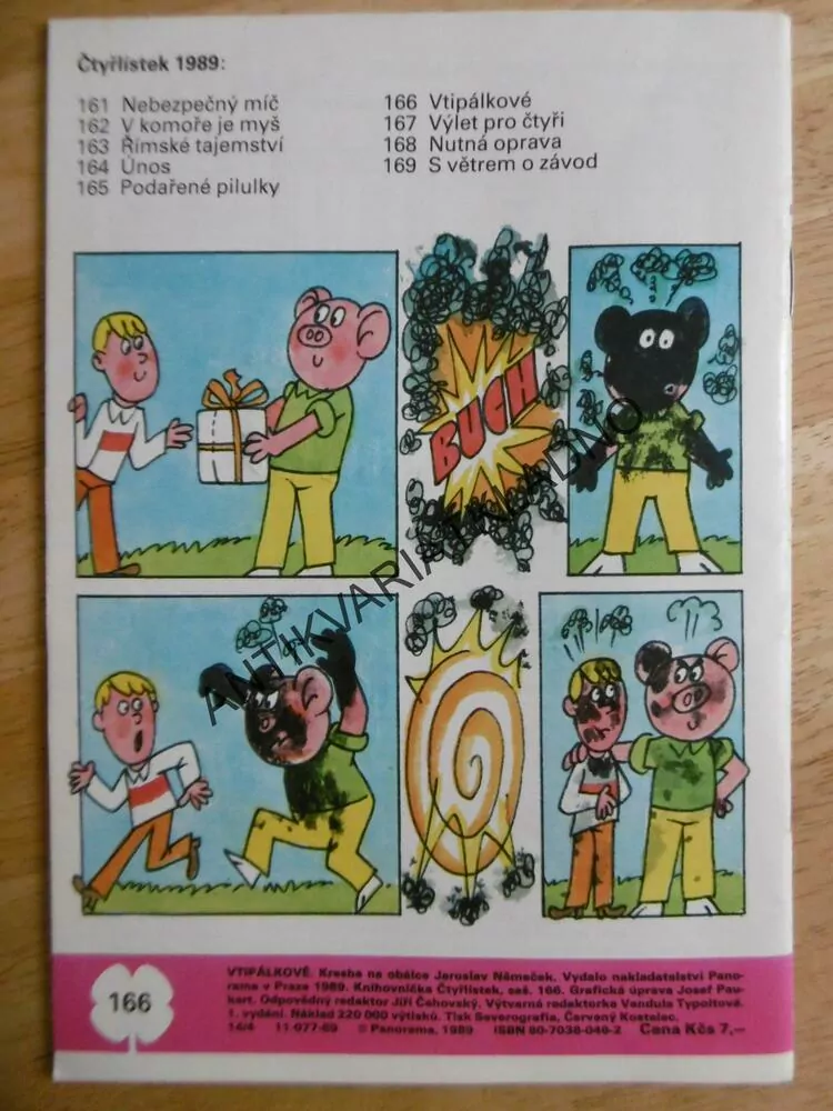 ČTYŘLÍSTEK 166 - VTIPÁLKOVÉ