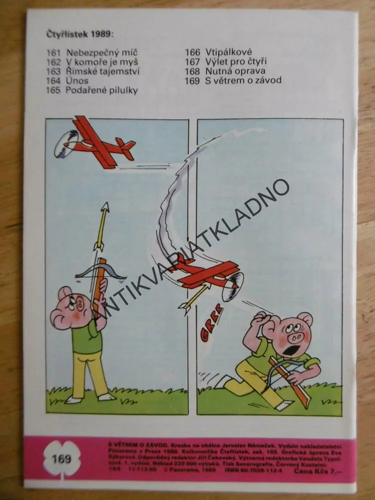 ČTYŘLÍSTEK 169 - S VĚTREM O ZÁVOD
