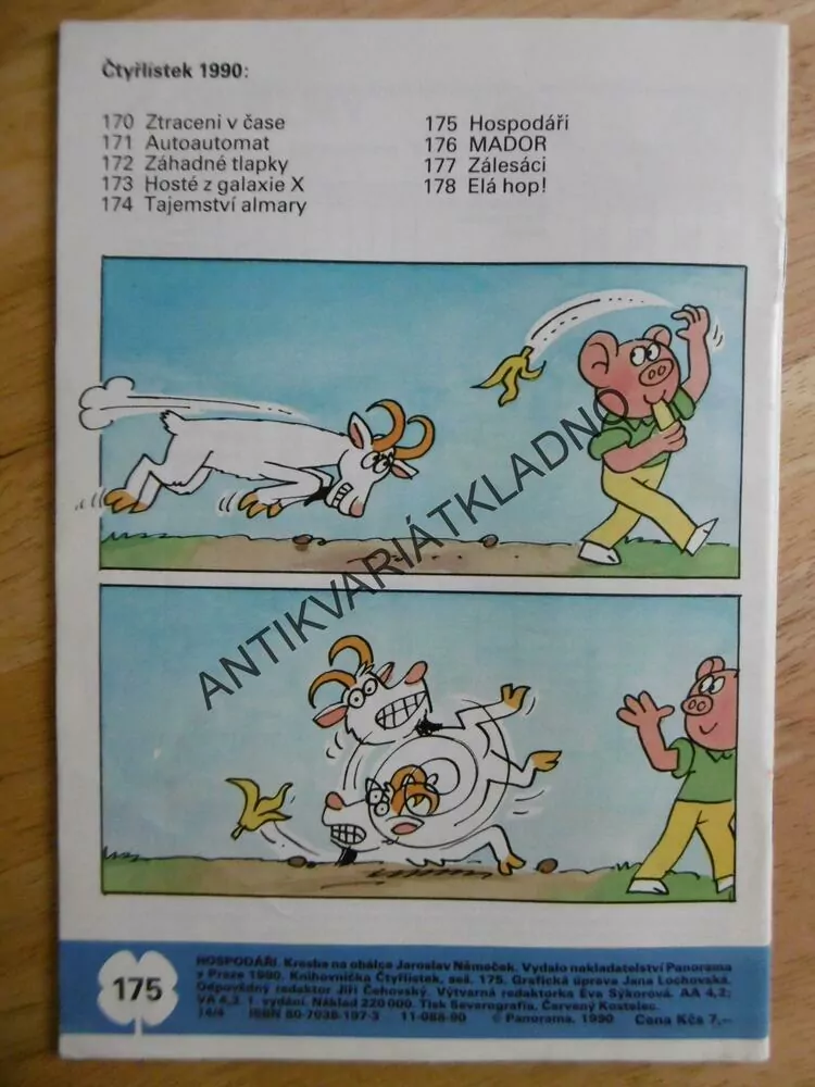ČTYŘLÍSTEK 175 - HOSPODÁŘI