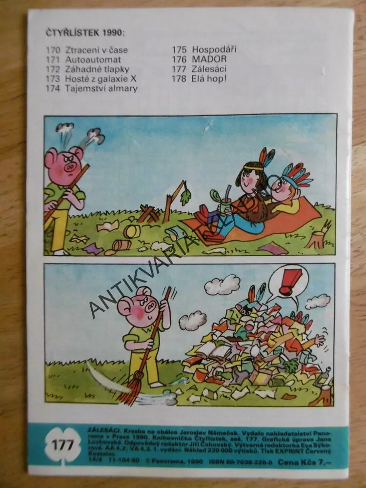 ČTYŘLÍSTEK 177 - ZÁLESÁCI