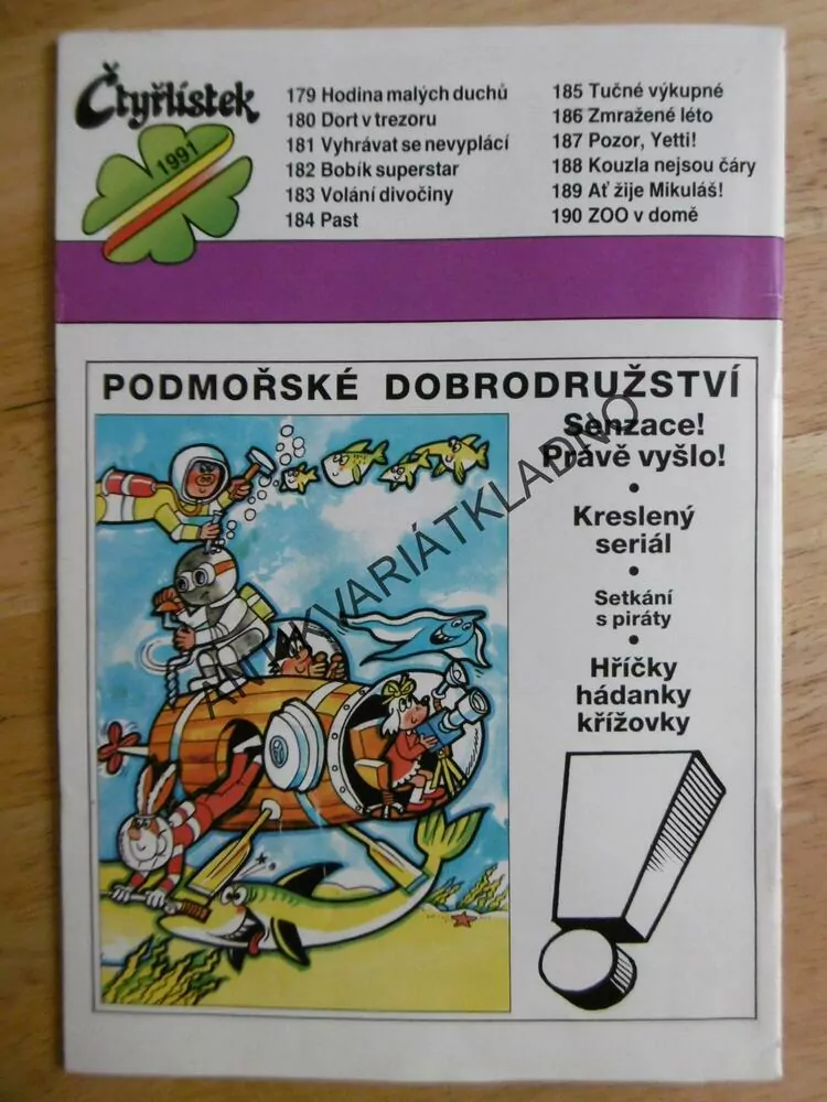 ČTYŘLÍSTEK 184 - PAST