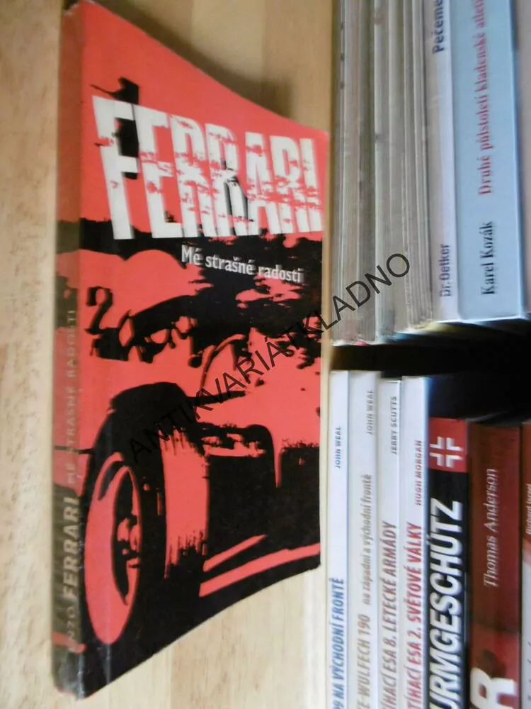 FERRARI, MÉ STRAŠNÉ RADOSTI, ENZO, ZÁVODY FORMULE