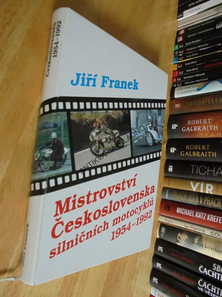 MISTROVSTVÍ ČESKOSLOVENSKA SILNIČNÍCH MOTOCYKLŮ 1954-92,MOTOCYKL JAWA AJ., **an