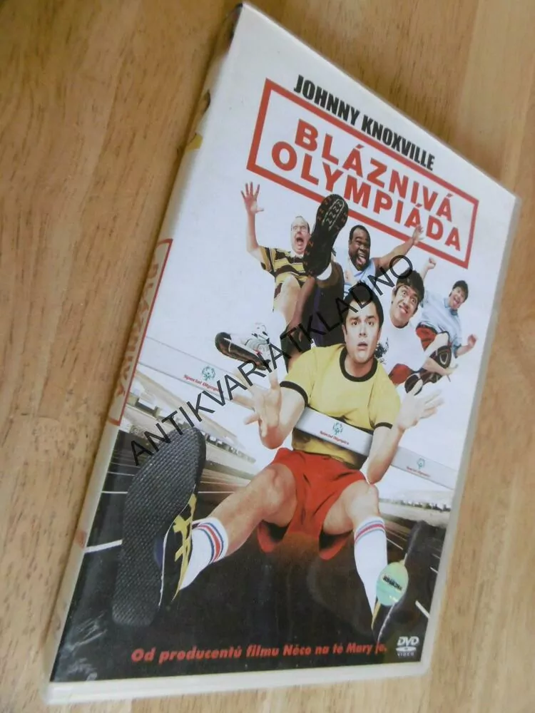 BLÁZNIVÁ OLYMPIÁDA, JOHNNY KNOXVILLE, DVD FILM