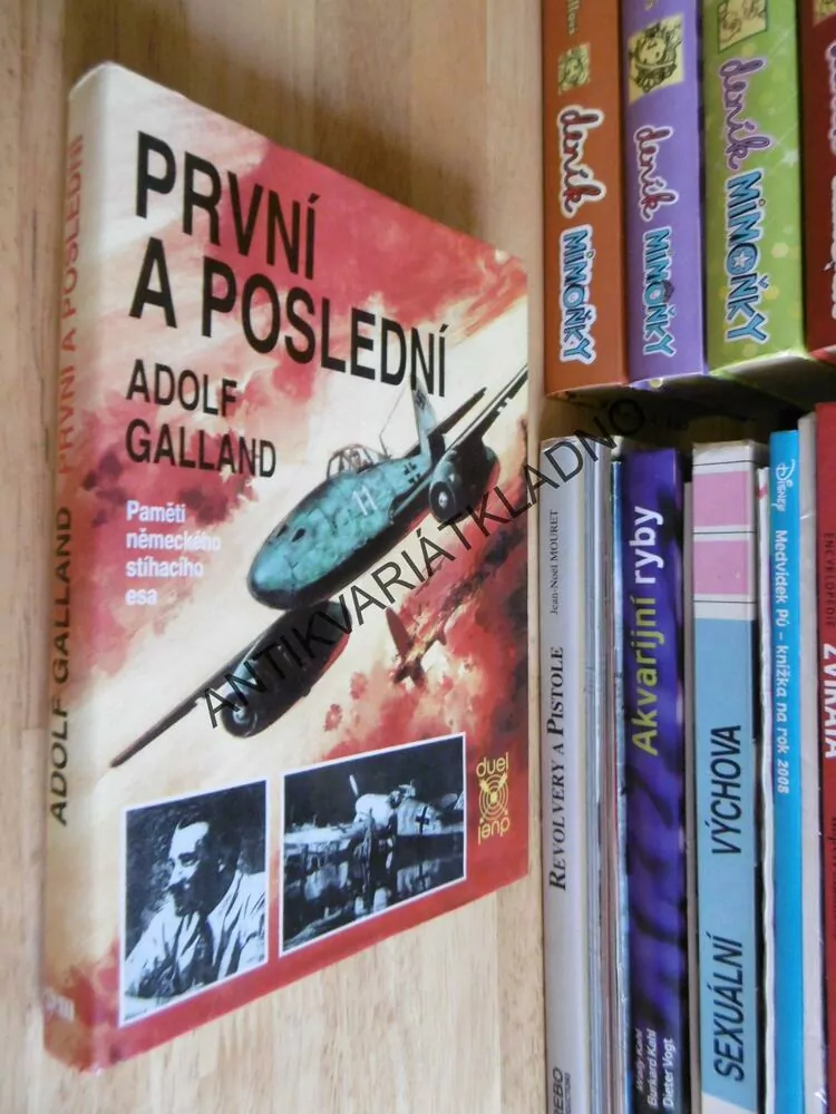 PRVNÍ A POSLEDNÍ, ADOLF GALLAND,PAMĚTI NĚMECKÉHO STÍHACÍHO ESA, **an