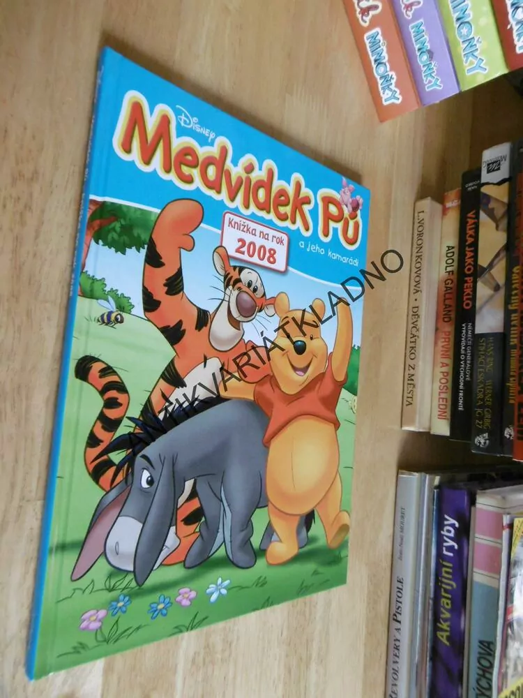 MEDVÍDEK PÚ A JEHO KAMARÁDI, KNÍŽKA NA ROK 2008,