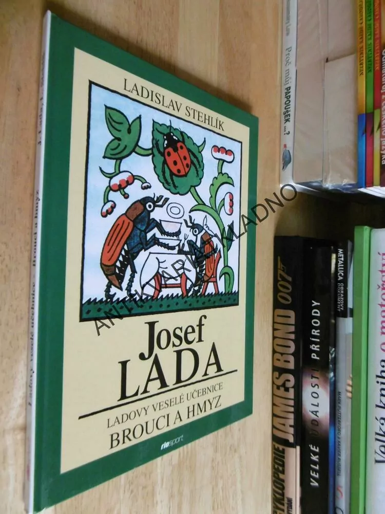 BROUCI A HMYZ, LADOVY VESELÉ UČEBNICE, LADA, STEHLÍK, **an