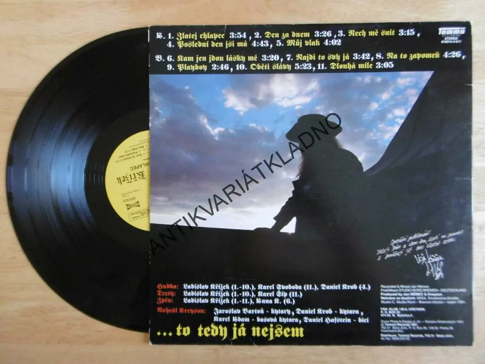 LADISLAV KŘÍŽEK, ZLATEJ CHLAPEC, LP
