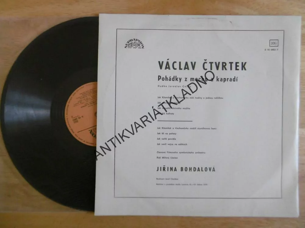 POHÁDKY, VÁCLAV ČTVRTEK, POHÁDKY Z MECHU A KAPRADÍ