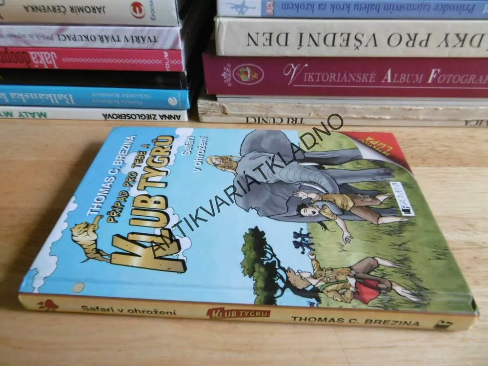 KLUB TYGRŮ, THOMAS BREZINA, SAFARI V OHROŽENÍ, VČ.LUPY, **an