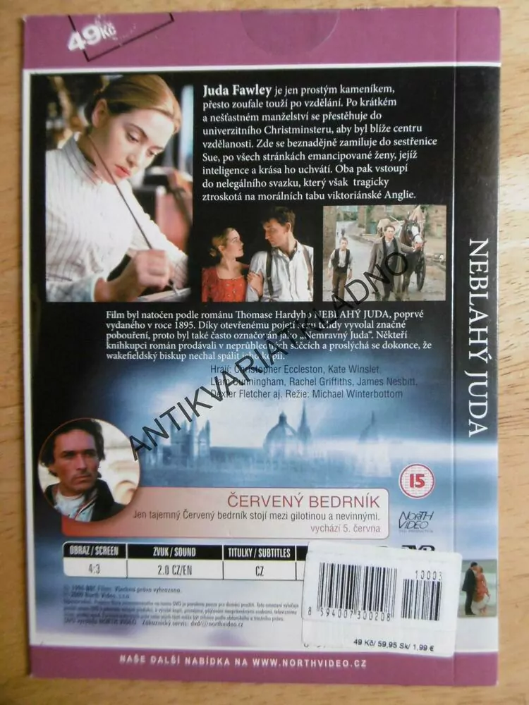 NEBLAHÝ JUDA, DVD FILM,