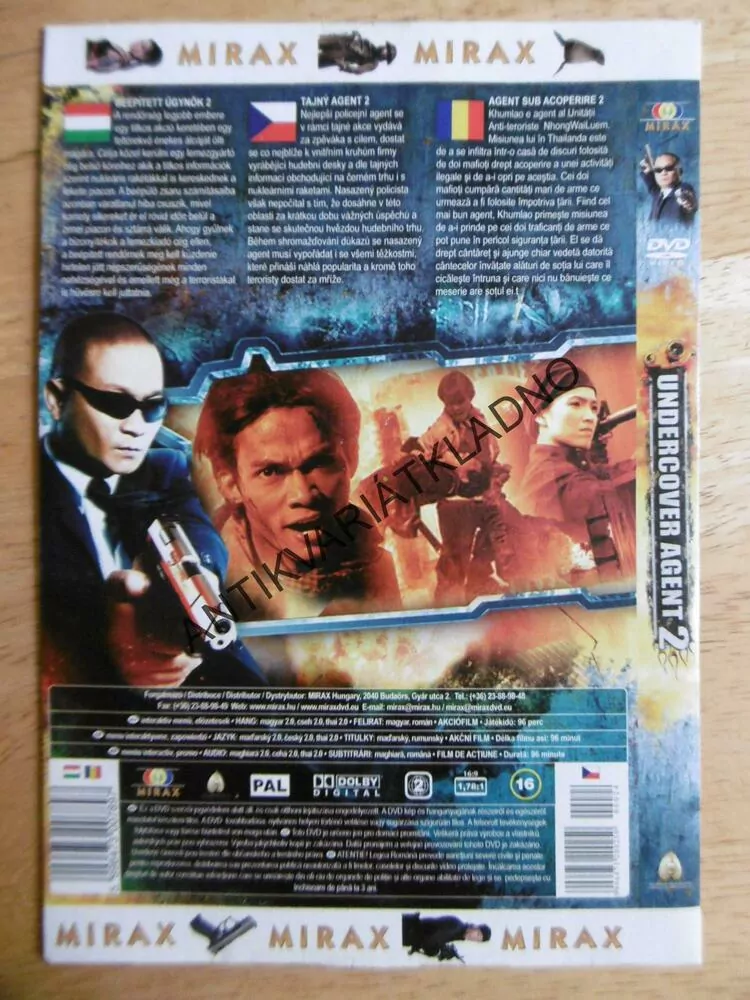 TAJNÝ AGENT 2., DVD FILM