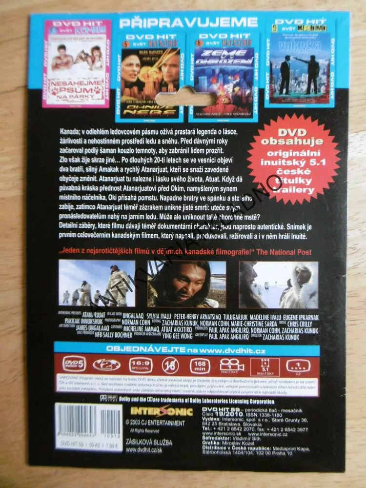 RYCHLÝ BĚŽEC, DVD FILM