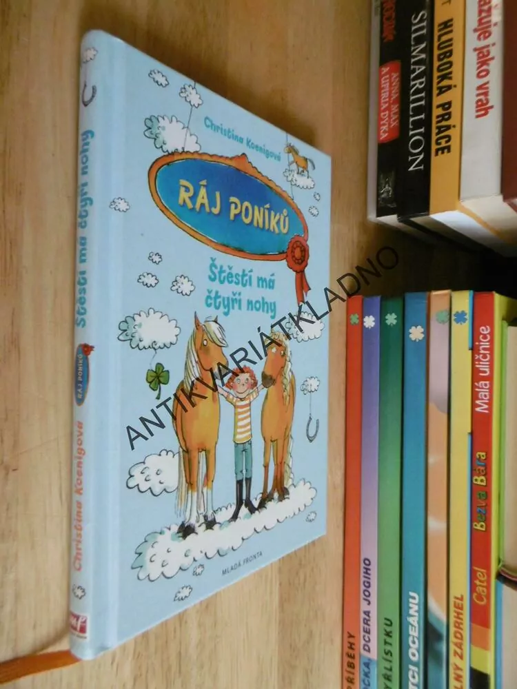 RÁJ PONÍKŮ, ŠTĚSTÍ MÁ ČTYŘI NOHY, CHRISTINA KOENIGOVÁ, **an