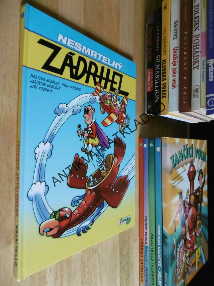 NESMRTELNÝ ZÁDRHEL, ČTYŘLÍSTEK, JAROSLAV NĚMEČEK, BOBKOVÁ, LAMKOVÁ