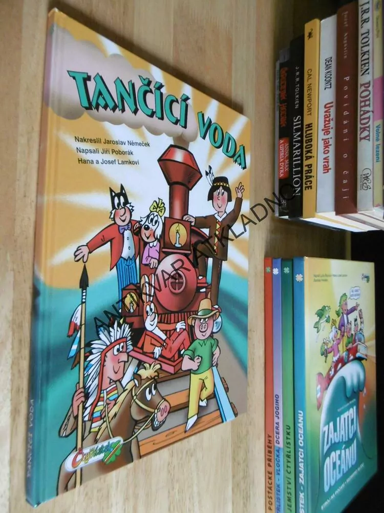 TANČÍCÍ VODA, ČTYŘLÍSTEK, JAROSLAV NĚMEČEK, POBORÁK, LAMKOVÁ