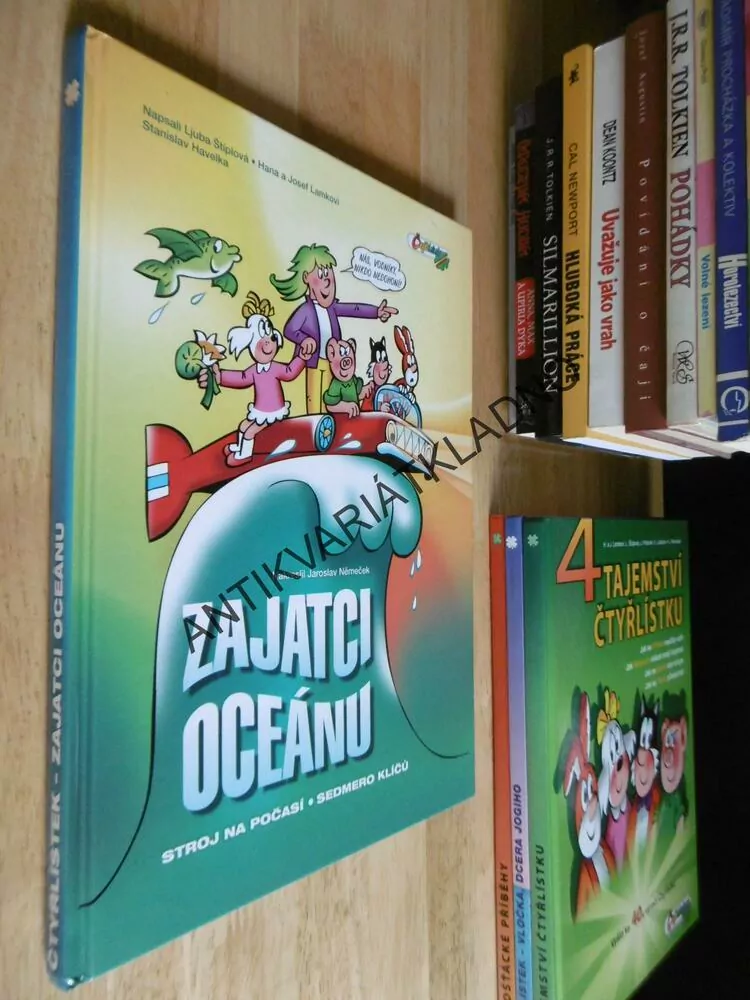 ZAJATCI OCEÁNU, ČTYŘLÍSTEK, JAROSLAV NĚMEČEK, LAMKOVÁ, HAVELKA