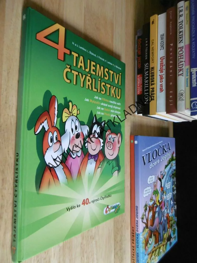 4 TAJEMSTVÍ ČTYŘLÍSTKU, ČTYŘLÍSTEK, JAROSLAV NĚMEČEK, LAMKOVÁ, ŠTÍPLOVÁ