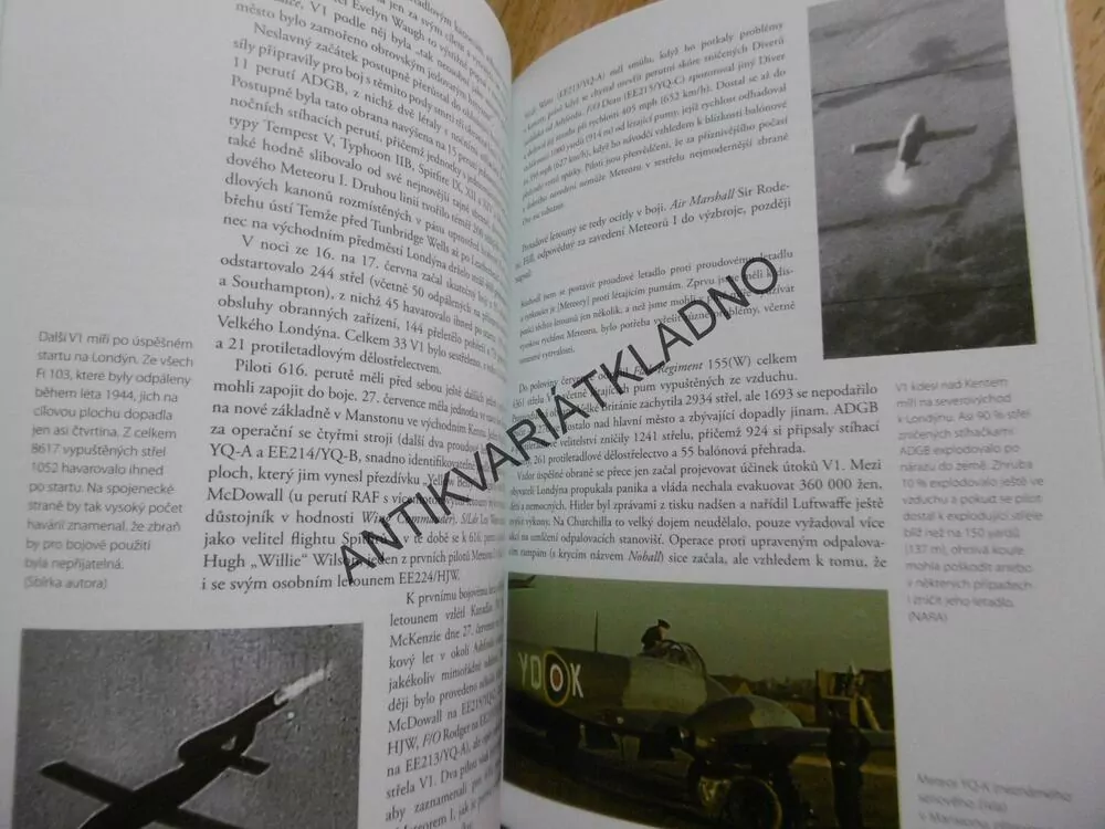 METEOR I VS LÉTAJÍCÍ PUMA V1, 1944, DONALD NIJBOER, **an