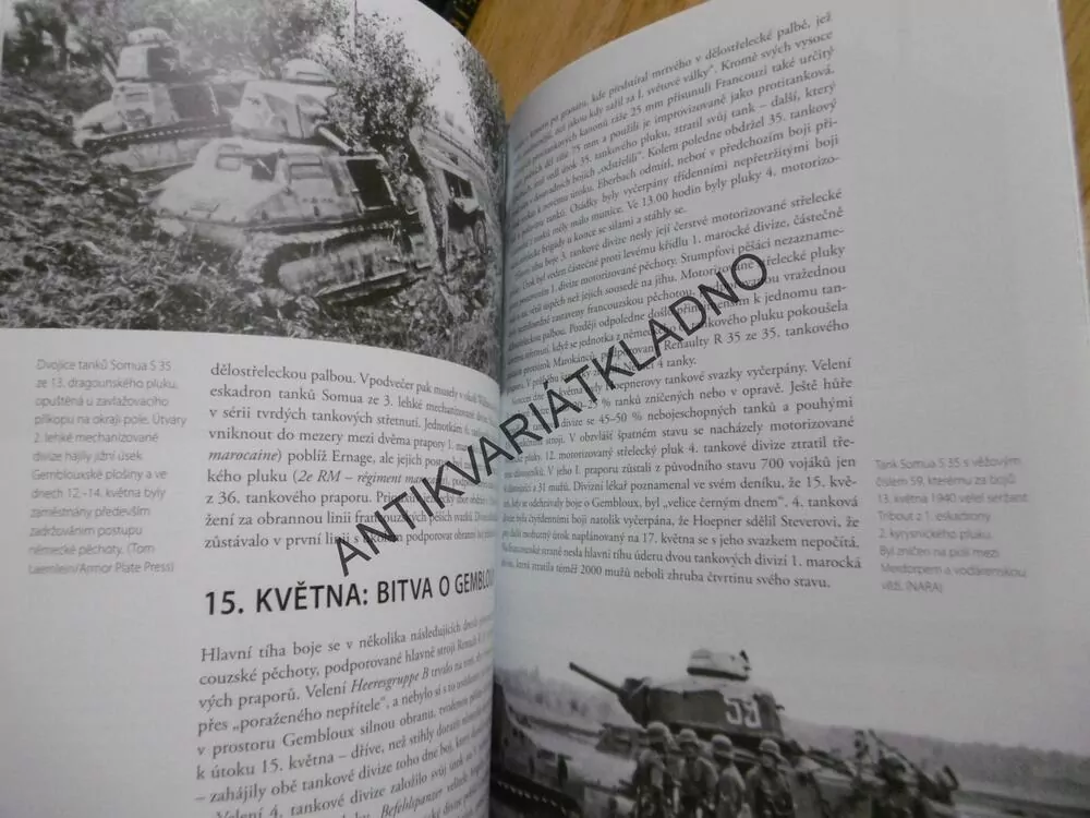 PZKPFW IIi VS SOMUA S 35 , BELGIE 1940, STEVEN J.ZALOGA