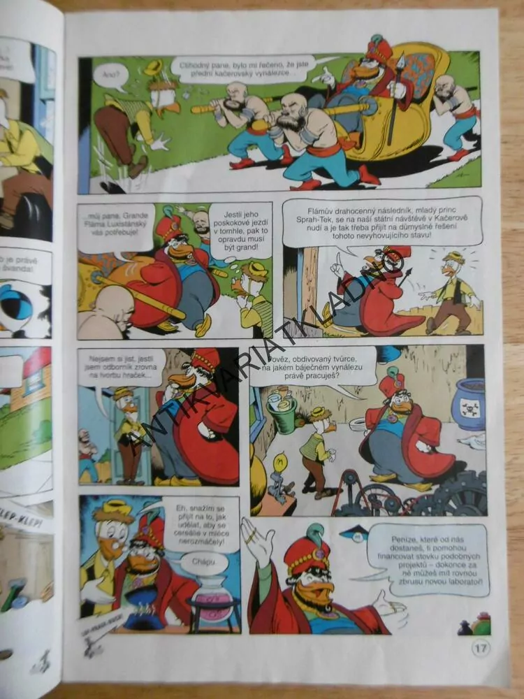 KAČER DONALD, 10/07, komiks  DISNEY