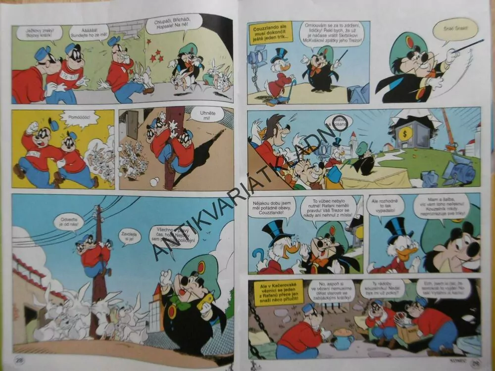 KAČER DONALD, 17/09, komiks DISNEY