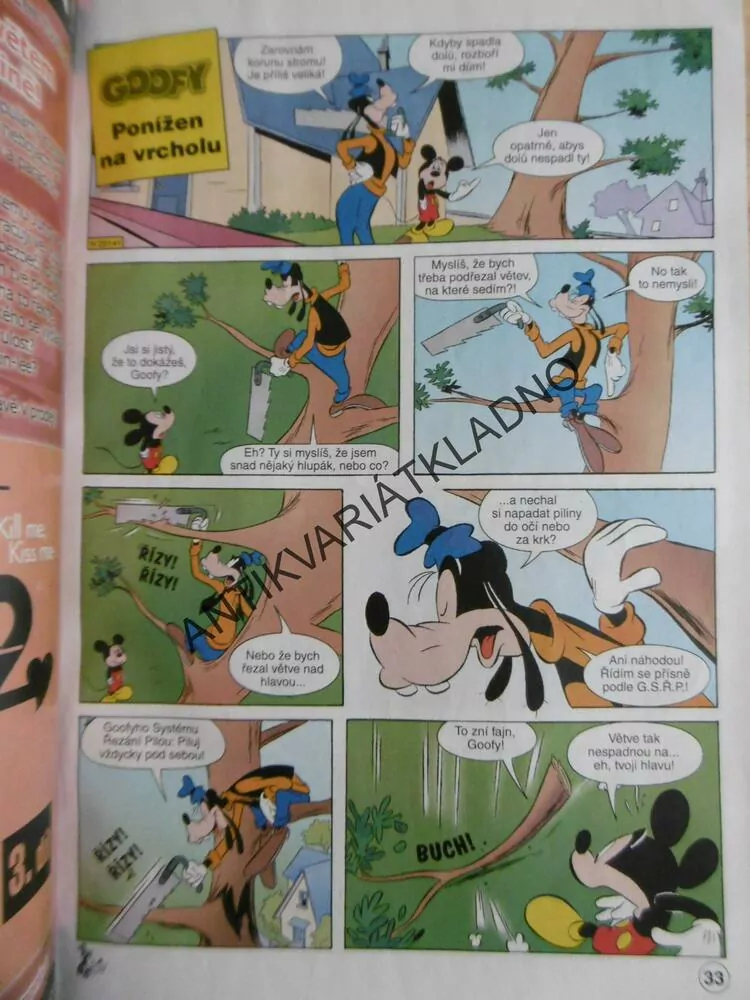 KAČER DONALD, 18/09, komiks DISNEY