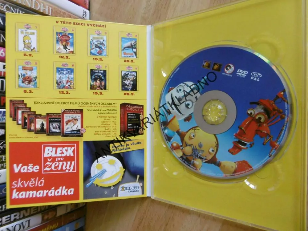 ROBOTI, DVD FILM
