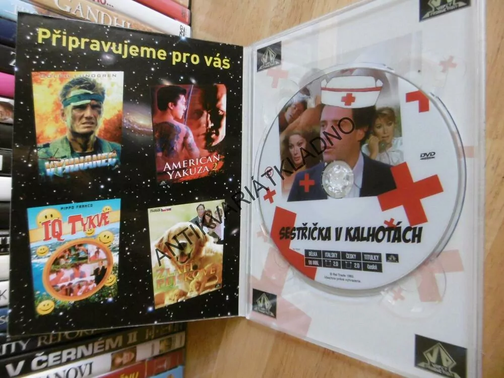 SESTŘIČKA V KALHOTÁCH, DVD FILM