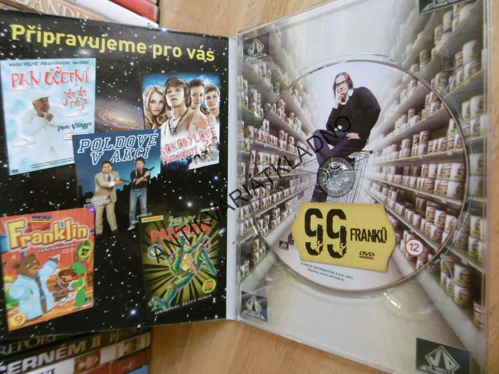 99 FRANKŮ, DVD FILM 