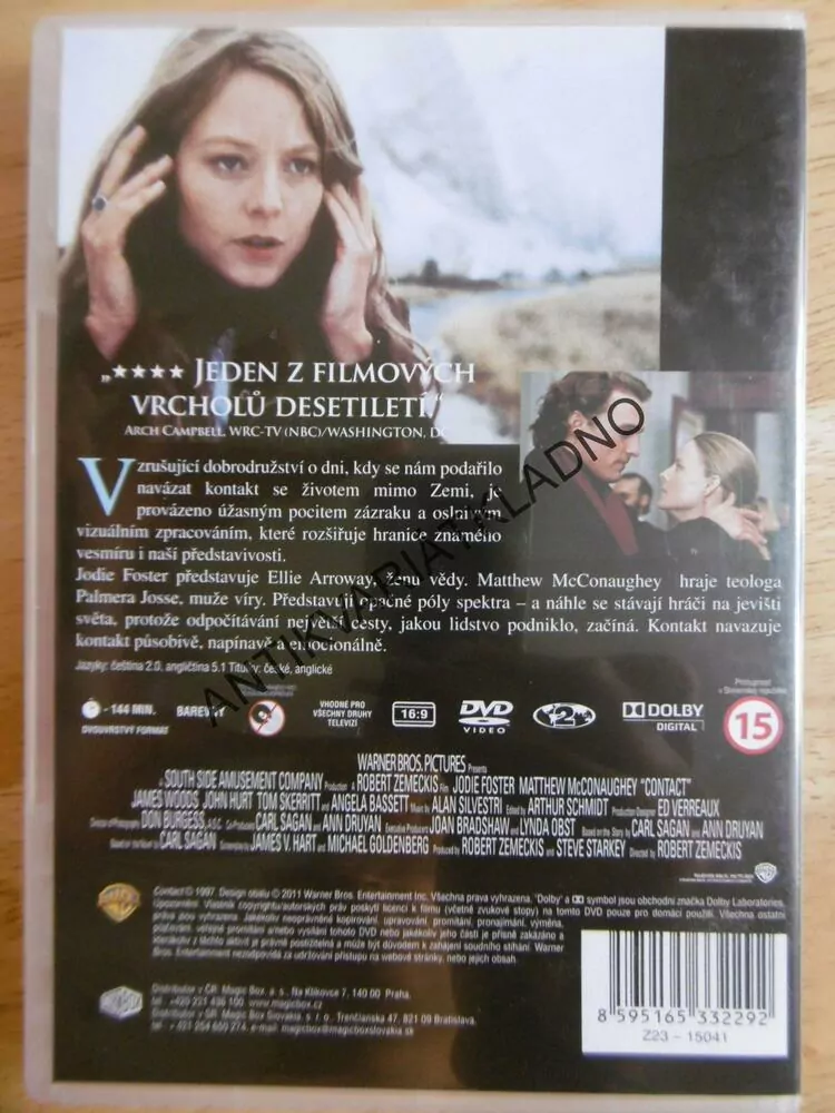 KONTAKT, DVD FILM