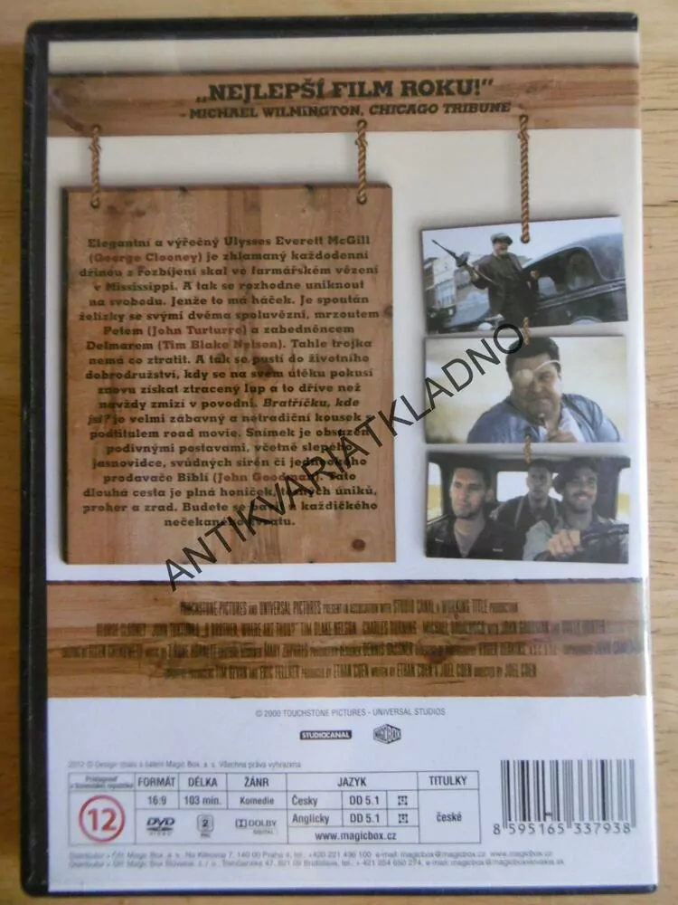 BRATŘÍČKU, KDE JSI?, DVD FILM