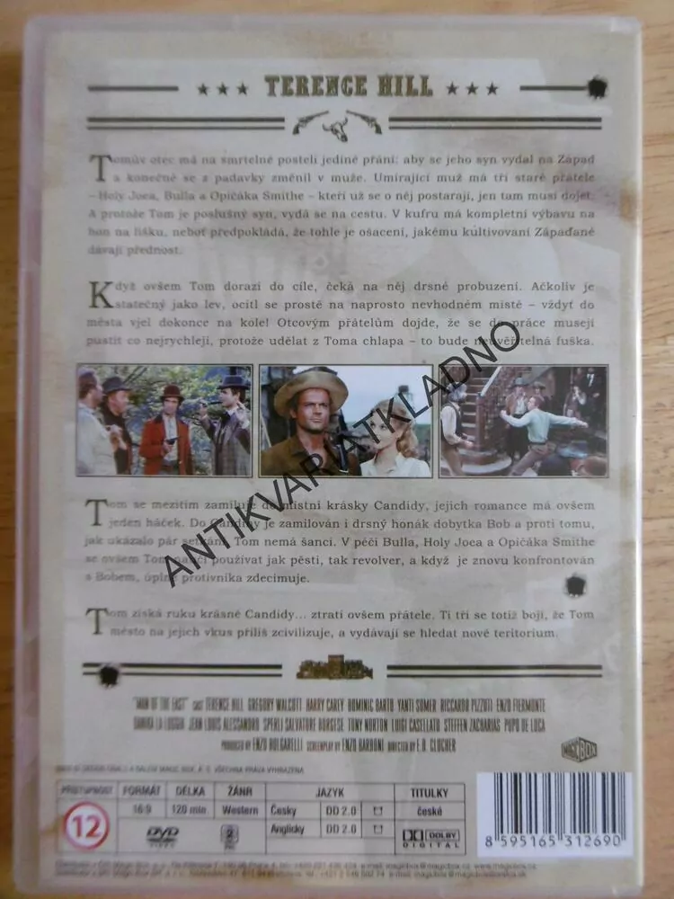 PODIVNÉ DĚDICTVÍ, TERENCE HILL, DVD FILM