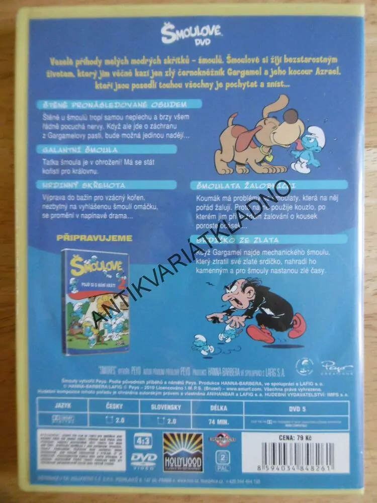 ŠMOULOVÉ, 1., DVD FILM 