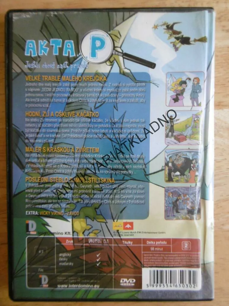 AKTA P, JESTLI CHCEŠ ZNÁT PRAVDU, DVD FILM