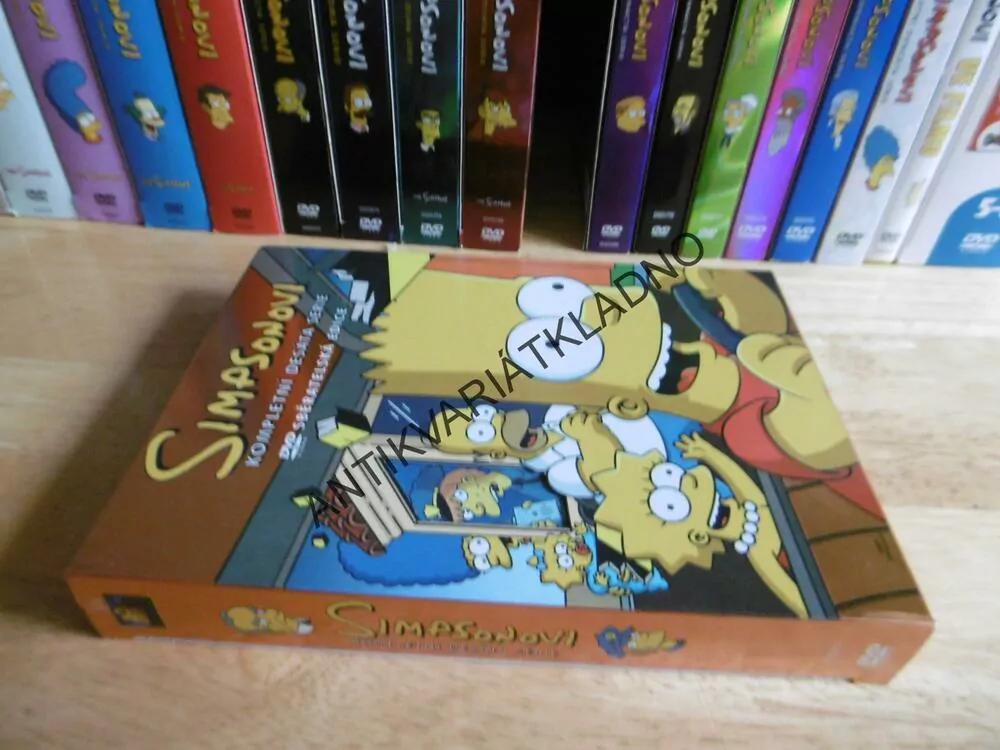 SIMPSONOVI, KOMPLETNÍ DESÁTÁ SÉRIE, 3 DVD FILM