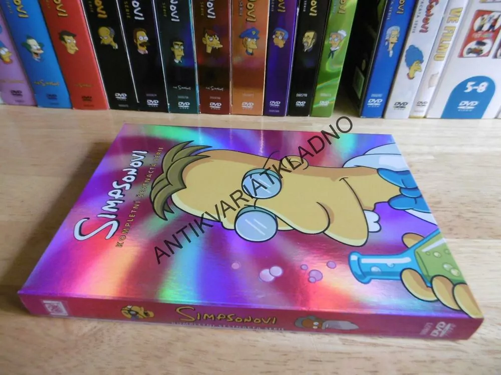 SIMPSONOVI, KOMPLETNÍ ŠESTNÁCTÁ SÉRIE, 3 DVD FILM